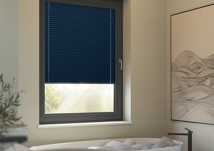 Pleated (Blackout), Navy - Perfect Fit Blind - Image 5